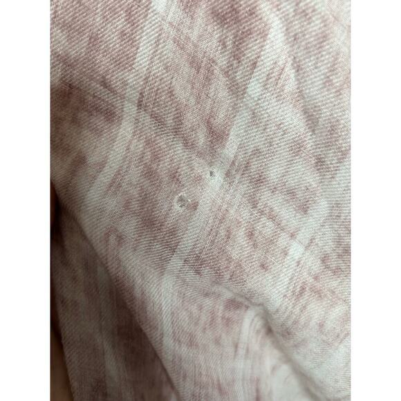 Soft‎ Surroundings  Lightweight Plaid Hooded Top Size S - Picture 5 of 13